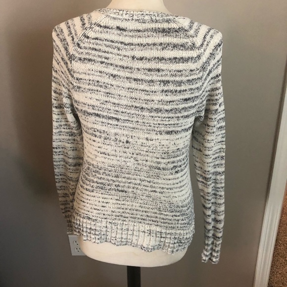Eileen Fisher salt n pepper sweater S - Picture 2 of 8